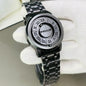 Black Stainless Steel Magnetic Ball Watch
