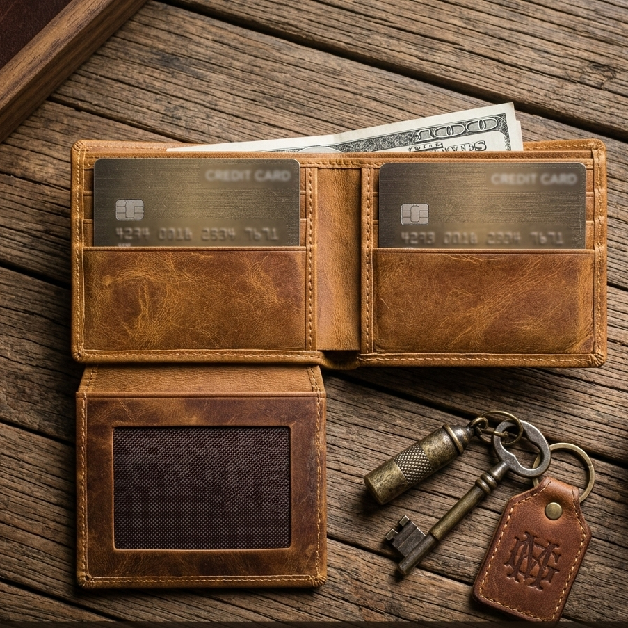 Genuine Leather Wallet for Men